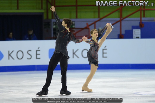 2013-02-28 Milano - World Junior Figure Skating Championships 0580 Rachel Epstein-Dmitry Epstein NED